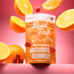 Road Trip - MICRODOSED Gummies + Functional Mushrooms - Orange