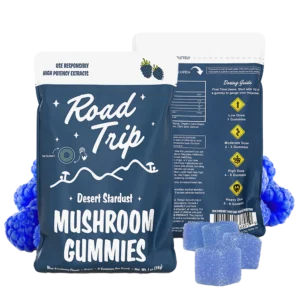 Desert Stardust Mushroom Gummies - Blue Raspberry