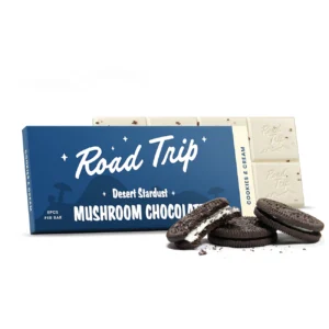 Desert Stardust Magic Mushroom Chocolate Bar - Cookies & Cream